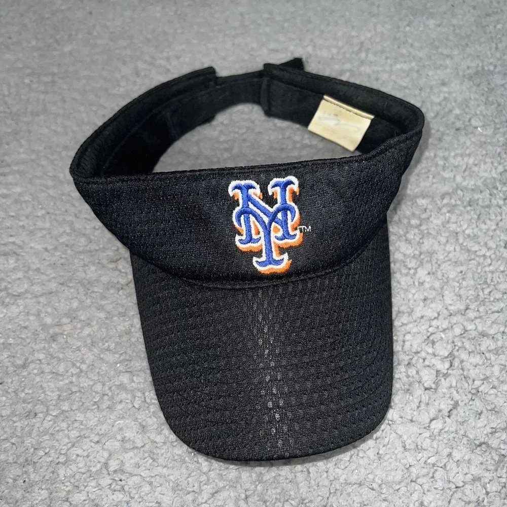 VTG New‎ York Mets x Verizon Visor Strapback Hat SGA Stadium Giveaway Wireless